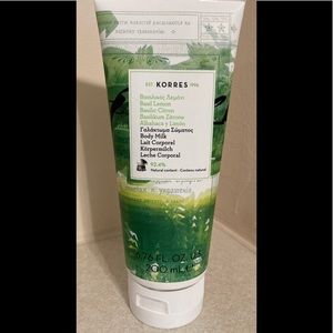 Korres Basil Lemon Body Milk - NEW!